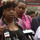 Eric Garner’s mother, Gwen Carr, speaking out May 9, 2019, after judge OK’d administrative trial for New York cop implicated in Garner’s death